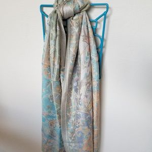 Colorful paisley scarf